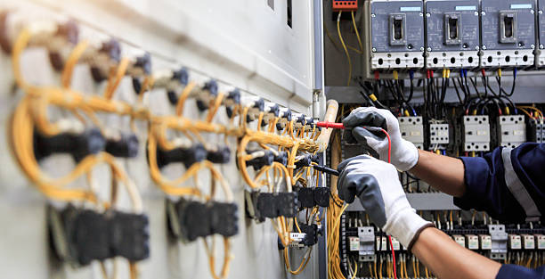 Professional Electrical Inspection technician working in Palm Beach Shores, FL
